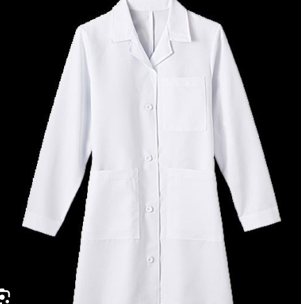 Cotton White Lab Coat (Full Sleeve)